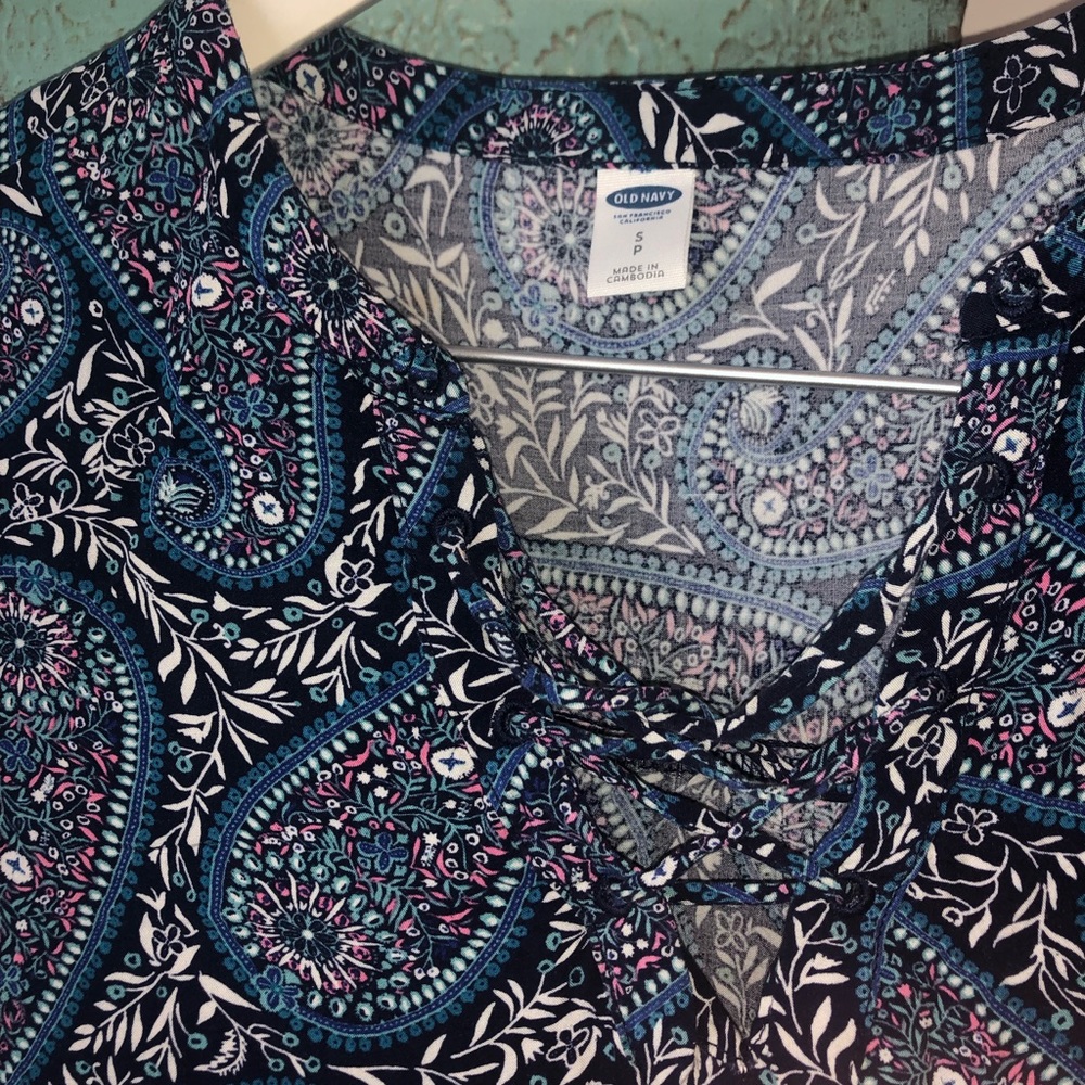 Patterned dress from old navy